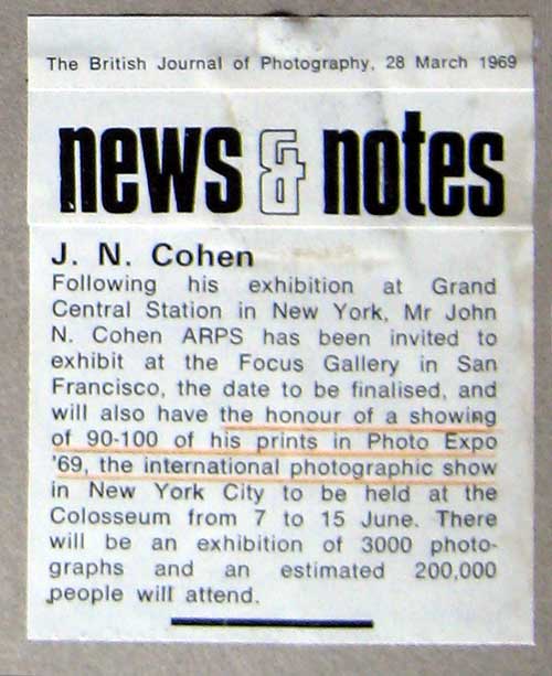 The British Journal of Photography, News and Notes, 28th March 1969