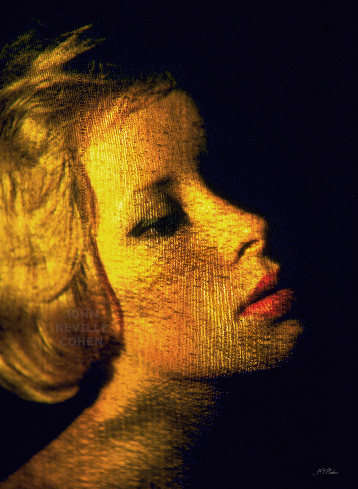 Galatea, Painting with Light Limited Edition Prints for Sale maximum of 8, by John Neville Cohen